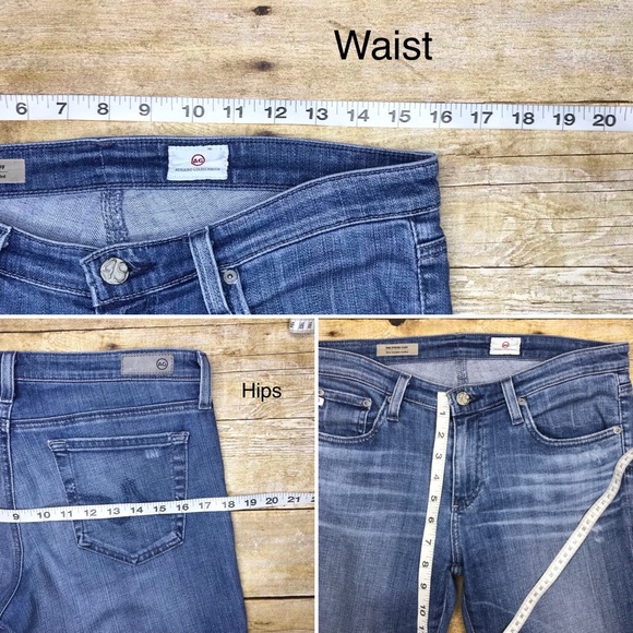 Sold AG The Stevie cuff slim straight cuffed jeans - Picture 6 of 8